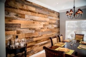 Barn wood walls