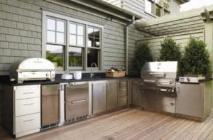 Exterior renovations Outdoor Kitchen